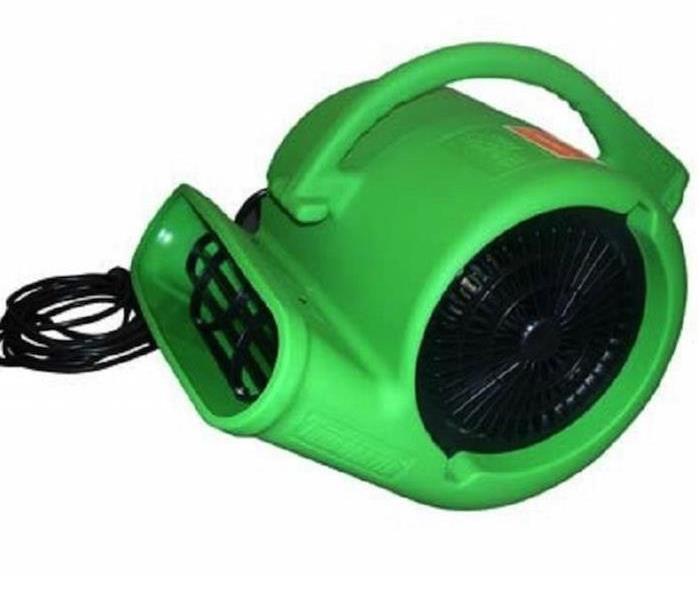 green SERVPRO air mover
