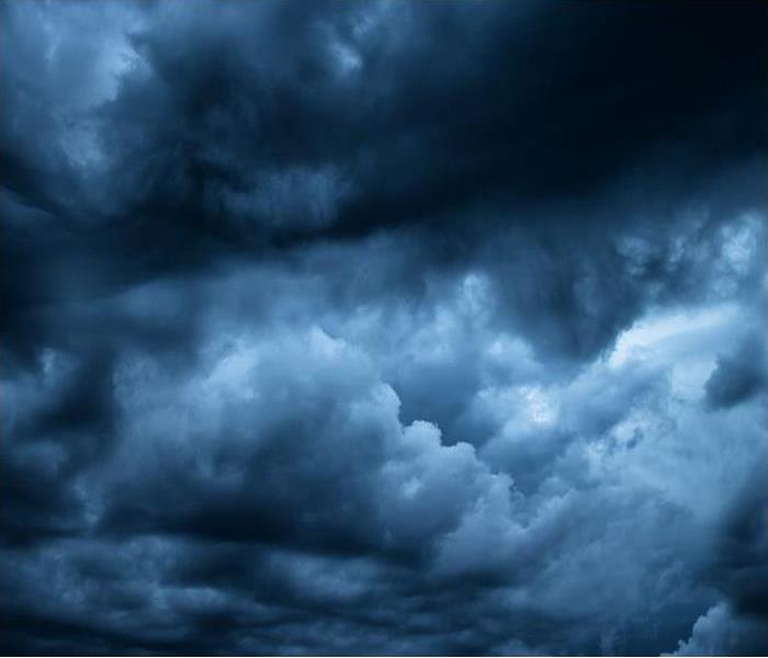 dark storm clouds