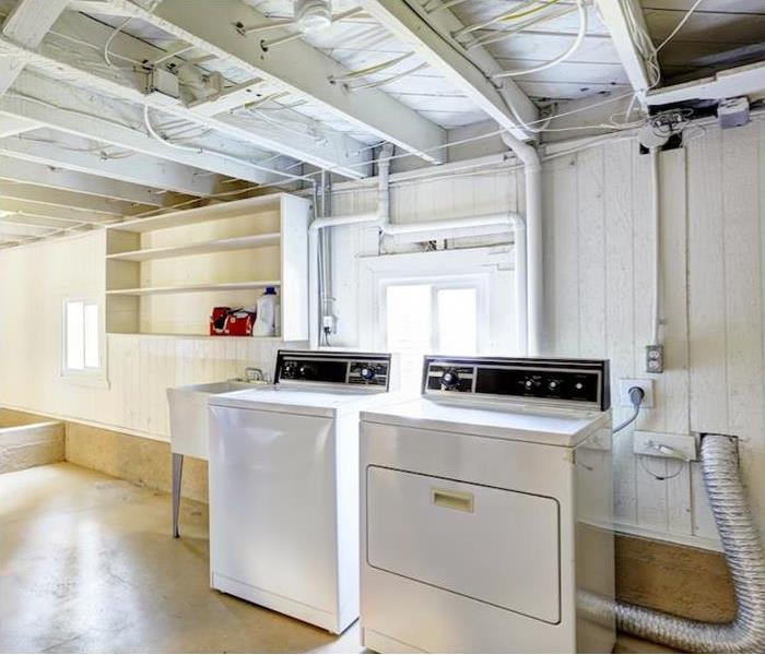 Washer and in basement