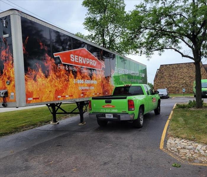semi from servpro